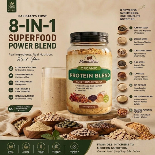 Organic Seed Mix Protein Blend- Powerhouse of Essential Nutrients