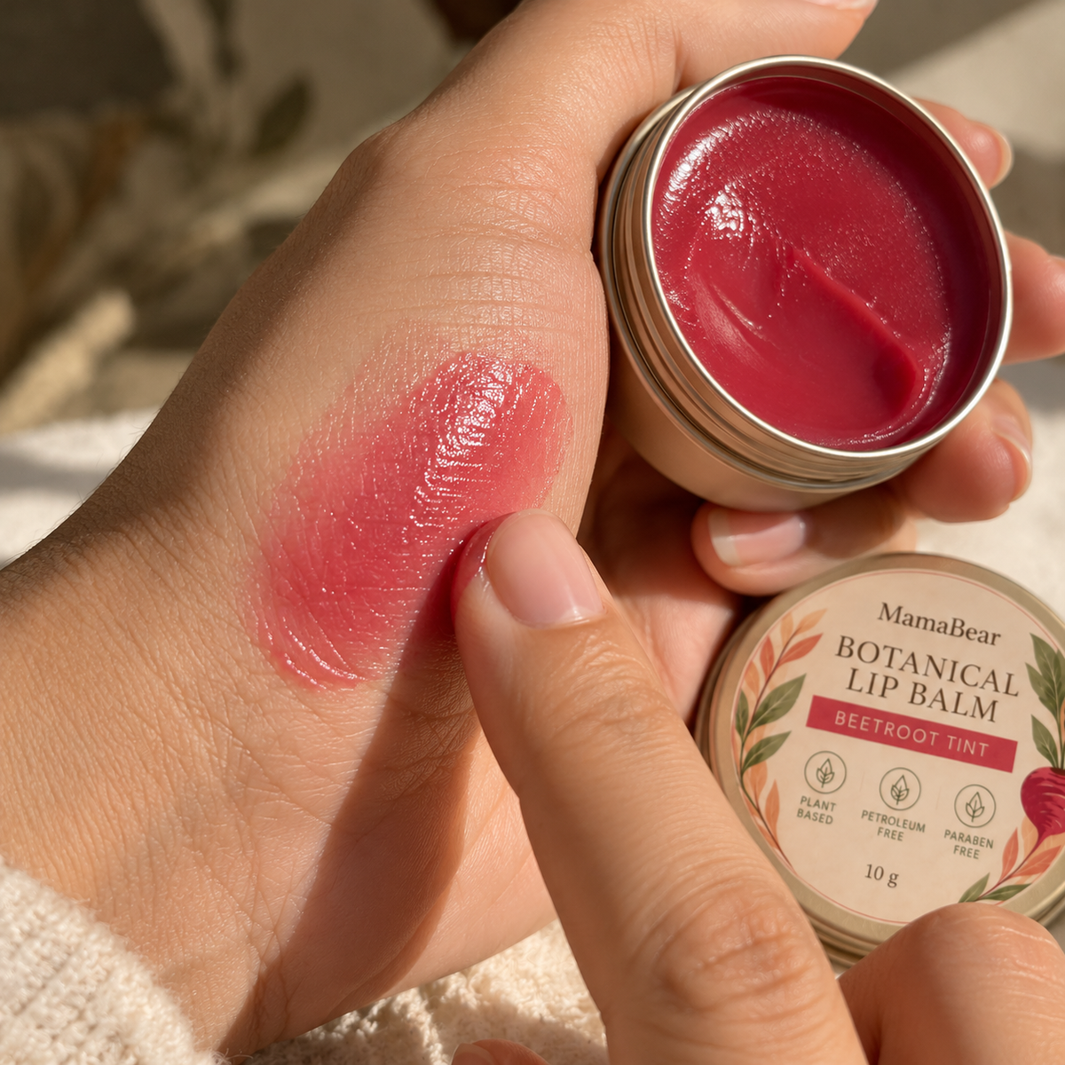 Beetroot Tint -Organic Lip Balm