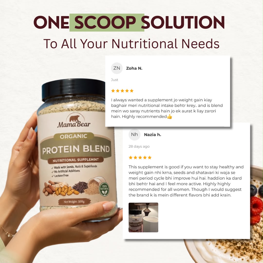 Organic Seed Mix Protein Blend- Powerhouse of Essential Nutrients